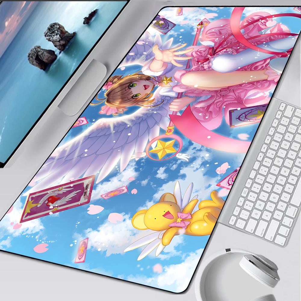 C-Card C-Captor Sakura Mouse Pad Rubber Mat Laptop Xxl Mousepad Notebook Gamer Computer Table Gaming Accessories
