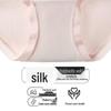 Fenteng Women's Silk-Blend Breathable Cotton Underwear 4-Pack