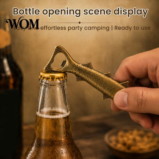 Apribottiglie Creativo in Lega Apribottiglie Pesce Rustico, Tappo con Dettagli di Squame Design di Alta Gamma per Amanti del Vino, Strumento Metallico Retrò per Bar per Birra E