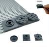 10Pcs/5Sets MOC Scene Building Blocks Compatible with Small Particles 4X4 Round Plate Building BlocksTurntable Base Assembly Connectors Accessories
