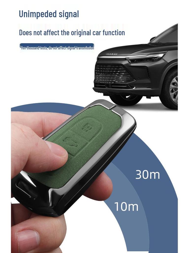 Beijing BJ 1.5T Luxury Car Key Cover: Anti-Lost High-End Lock Shell & Key Chain