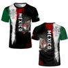 Mexican Constitution Day Men's T-shirt Street Fashion Retro Eagle Graphic Clothes Sports Casual Breathable Short Sleeve Tops