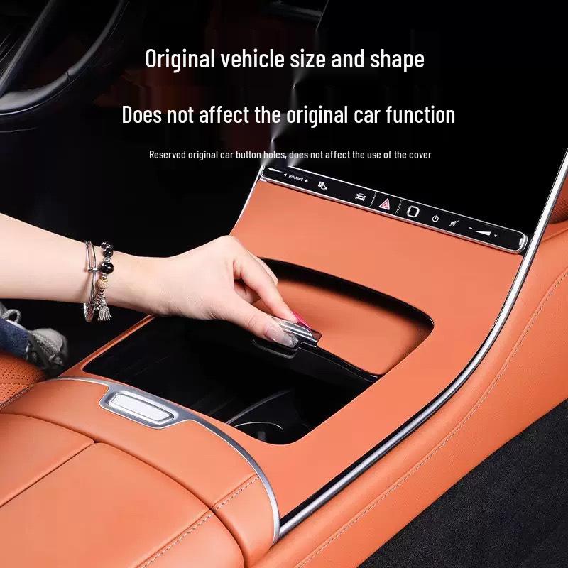Mercedes-Maybach S-Class S400L/S450/S480/S580 Center Console Anti-slip Film Protector Mat