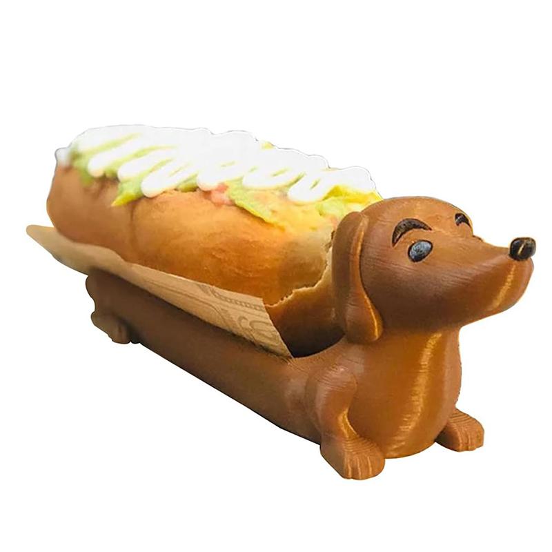 Dachshund Tray Funny Hot Dogs Sushi Serving Tray Candy Dish Dachshund Dinner Plate Cute Shaped Sandwiches Puppy Dinnerplate