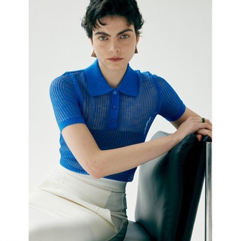 

Z Boss Средней Длины Длинная Длина St Lorang Мода Рок Стиль Перспектива Рубашка-поло Тонкий Короткий Рукав Вырез Шерстяные Топы Женские Color blue XL