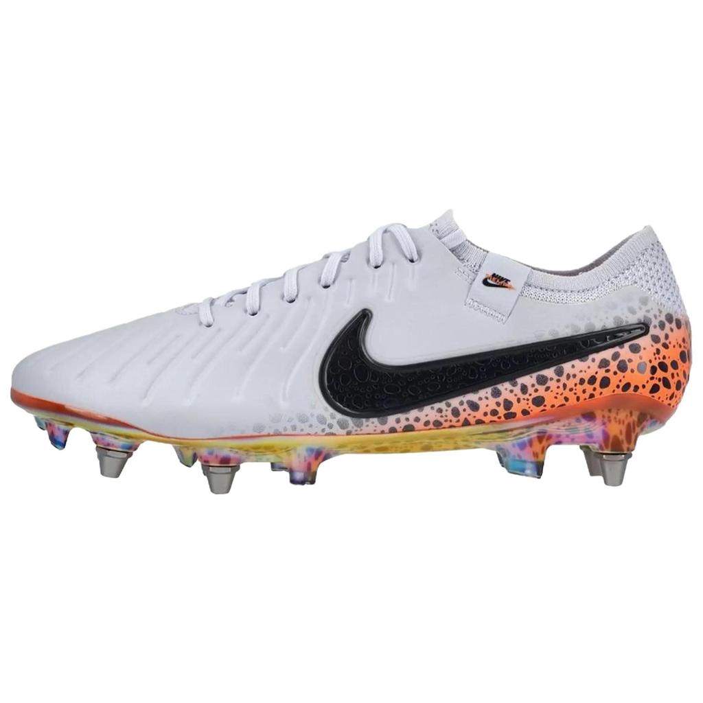 Nike Jr Legend 10 SG Soft Ground Soccer Shoes Unisex White HF4824-900