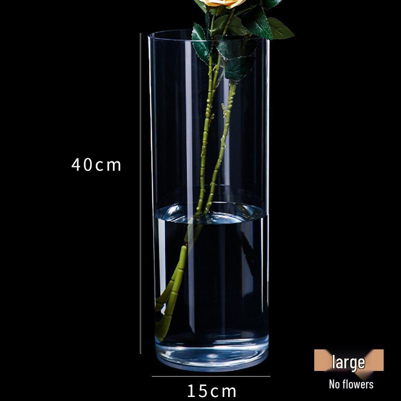 Genomskinlig Akryl Blompåse - Enkel Europeisk Stil