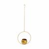 Minimalist Metal Hanging Flower Pot Iron Art Hanging Plant Bucket  Balcony Decoration