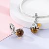 Charm Copper Cute Bee Honey Theme Collection Pendant For 3Mm Original Bracelet Necklace Women Luxury Diy Fine Jewelry Gift