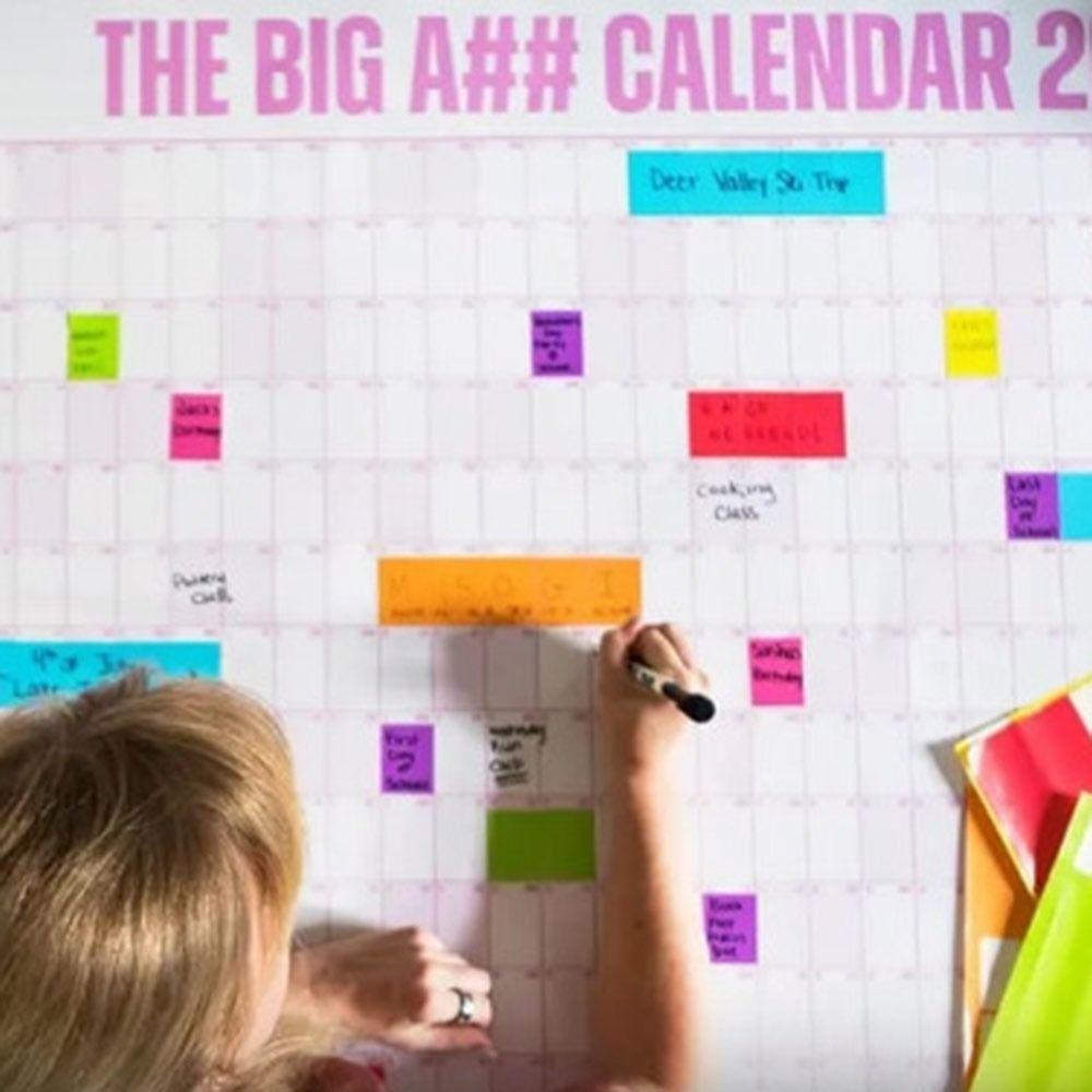 Large 2026 Calendar Planner Sheet Schedule Sticker Planner Target 365 Days Planner Sheet Schedule Organizer Office Supplies