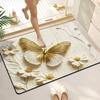 3D visual bathroom floor mat household diatom mud floor mat water-absorbing quick-drying non-slip mat Tianjin carpet