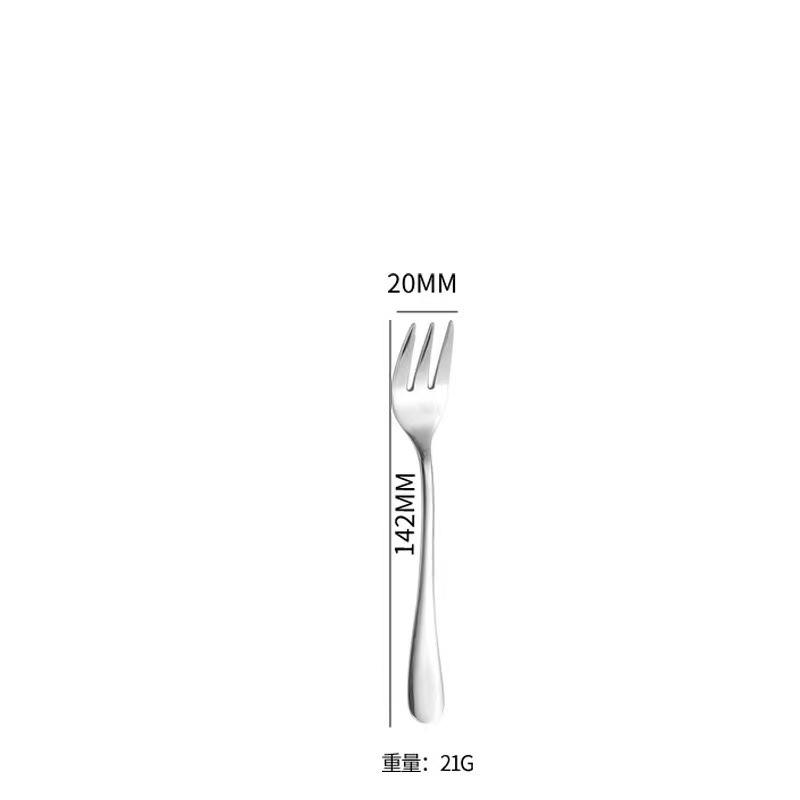Moonlight stainless steel tableware knife spoon fork dessert spoon creative restaurant simple high-end western food steak knife