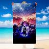 Solo Leveling Beach Towel, Soft Large Absorbent Towel For Beach Swimming Pool Travel Vacation