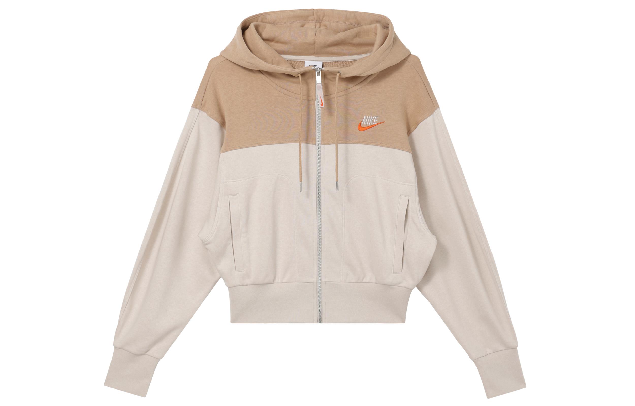 Nike Sweatshirt Women s Light Rosewood Umber FB7212-104 XS
