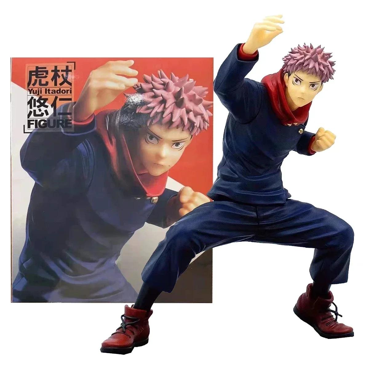 

Jujutsu Kaisen Action Figure 16CM Itadori Yuji Gojo Satoru Battle Form Model PVC Static Doll Anime Collectable Playthings For Kids No box