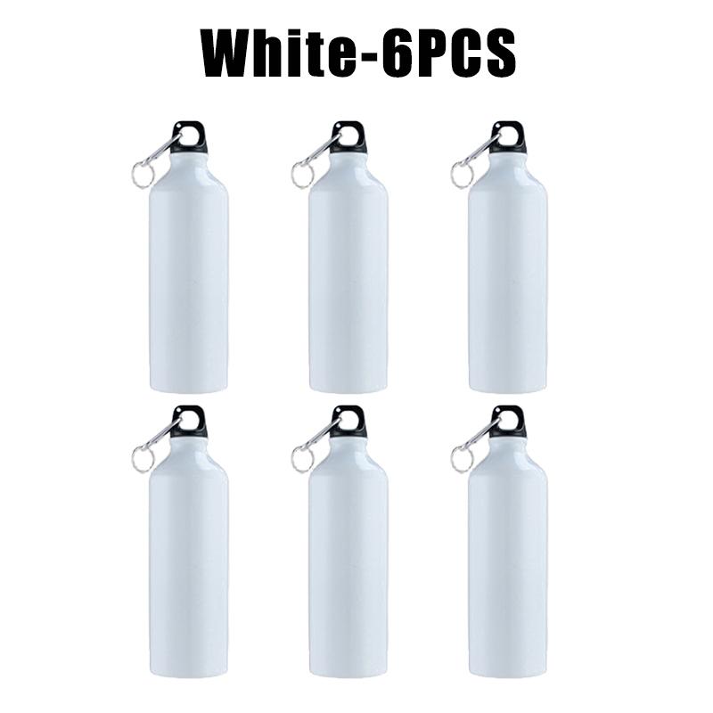500ml750ml Aluminum Gym Water Bottle Large Capacity Gradient Design Outdoor Sports Flask Eco Friendly Gift Set