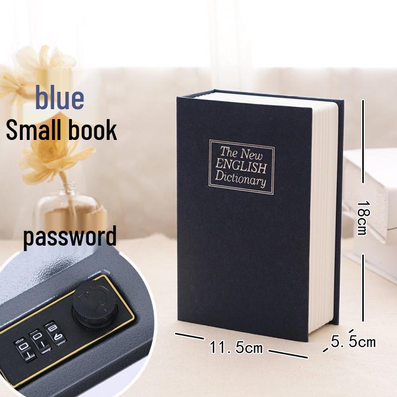 Large Combination Lock Book Safe Piggy Bank for Kids – Cute Birthday Gift for Paper Money and Coins