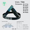 HTD3M 40T 80Teeth Timing Pulley Belt Set Belt Width 15mm Bore 5~25mm Reduction 2:1 Deceleration 3M Pulley Kit Synchronous Wheel