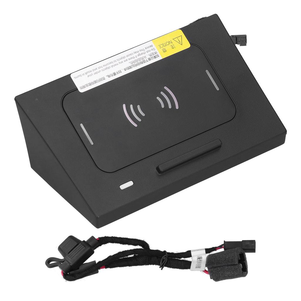 Car Wireless Charger Sensitive Phone Holder 15W ABS Plug and Play Fit for Hyundai Elantra 2016‑2020