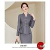Elegant Skirt Suit for Professional Women - Perfect for Autumn & Spring Administrative Workwear