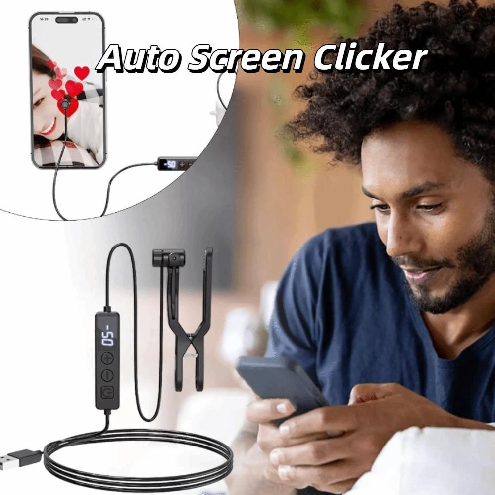 Digitální displej Automatický kliker Více rychlostí Automatické lajkování Dotykové zařízení Aplikace pro telefon