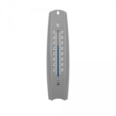 Outdoor Thermometer 26Cm Gray White Line Bradas 9714