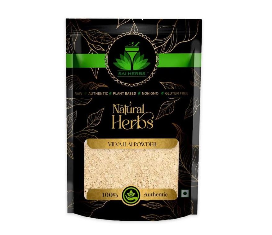 SAI HERBS Vilva Ilai Powder - Pure & Natural (100 g)