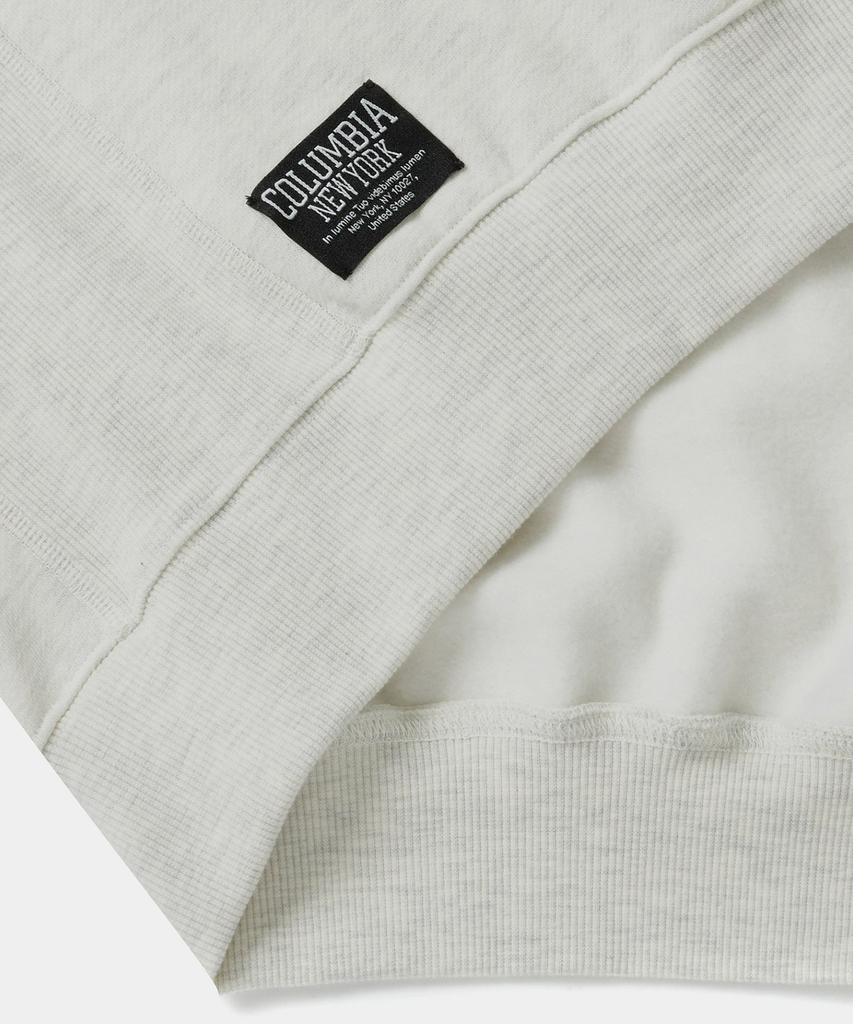 COLUMBIA UNIVERSITY Big Boucle H/Fleece Sweatshirts Oatmeal