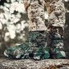 39-47 Men's Plus Size Anti Slip and Wear-resistant Trendy Outdoor Combat Boots Outdoor High Top Workwear Boots Casual Military Boots