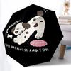 1 Stück Hundeknochen Automatisches Öffnen/Schließen Regenschirm Kompakter Faltregenschirm, Ganzjahres-Tragbarer Regenschirm für Damen/Herren F1124012
