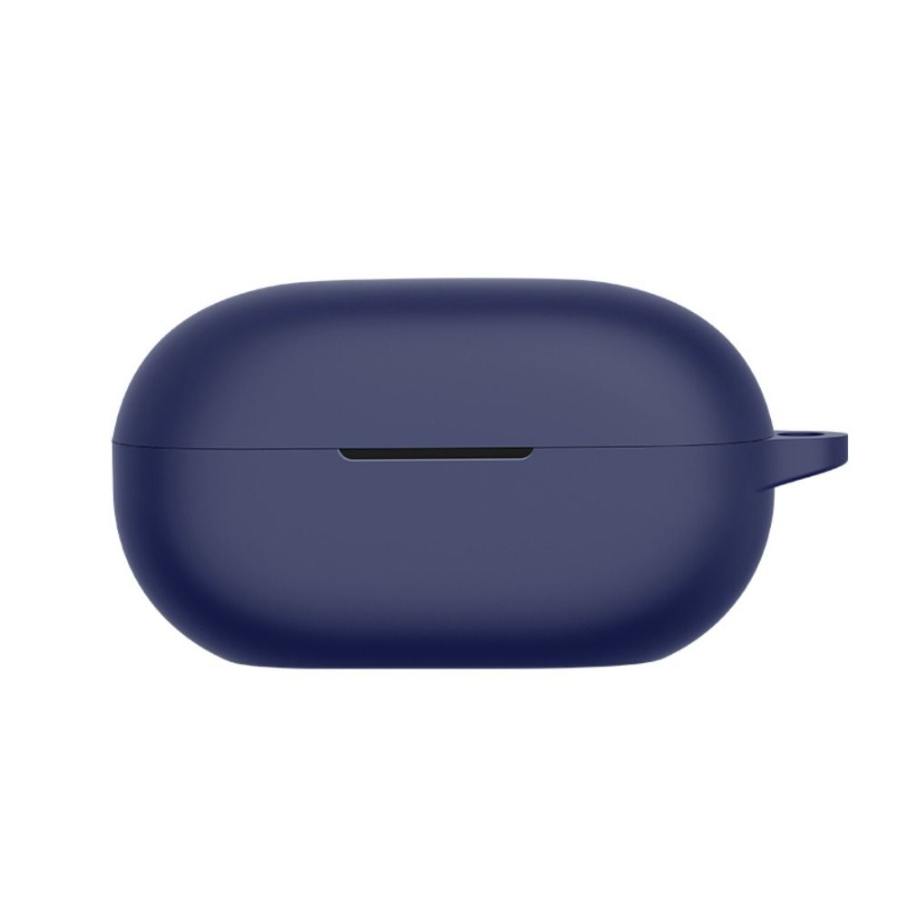 Capa de silicone para fones de ouvido Beats Solo Buds com gancho, protetor macio à prova de choque e anti-riscos, capa protetora de cor sólida