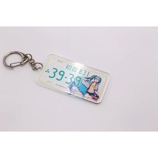 Daihatsu Hatsune Miku Collaboration Car Acrylic Key Holder (Beach Cruisin Ver.) Keychain Vocaloid Bag 806010mm