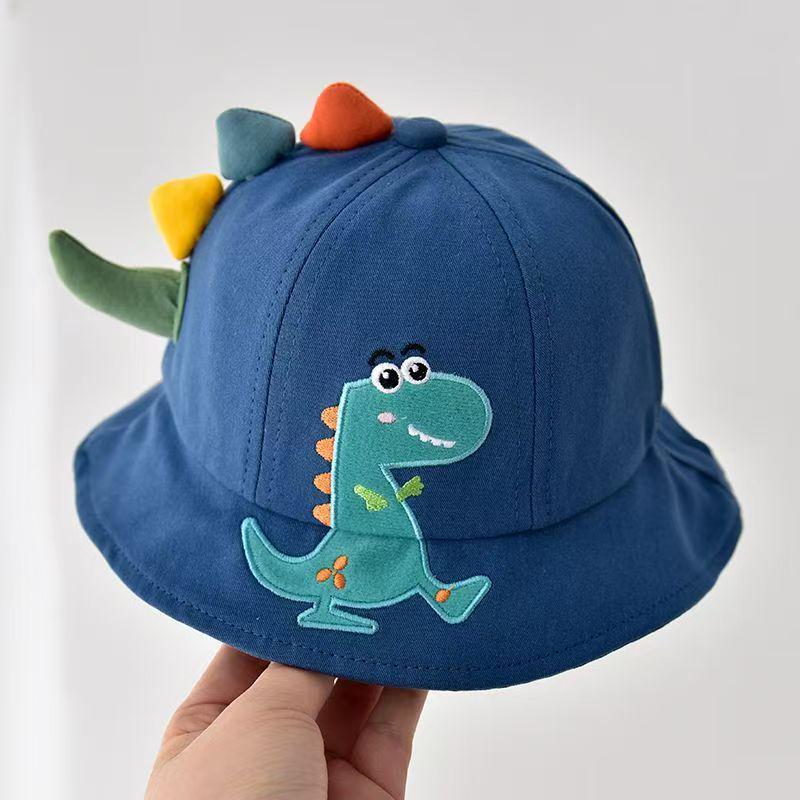 Unisex Children's Cartoon Sun Hat - Baby Summer Wide Brim for Sun Protection