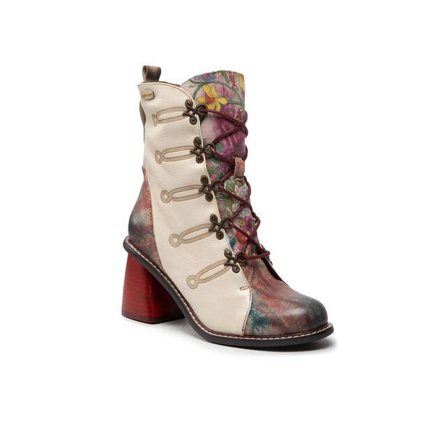 Ankle Boots Laura Vita Evcao 01E SL68259-1E Beige