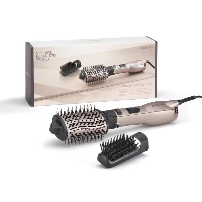 Fønbørste - BaByliss - AS90PE Smooth Volume 1000 - For å glatte ut og gi volum