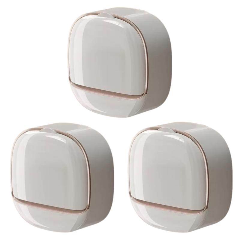 Waterproof Soap Box for Shower, Hanging Soap Holder with Drainage for Bathroom Storage