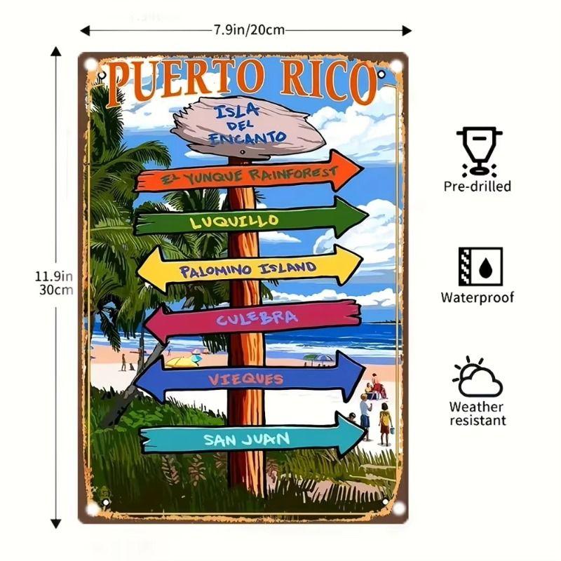 

Vintage Metal Sign Poster Retro Wall Art Tin Decoration