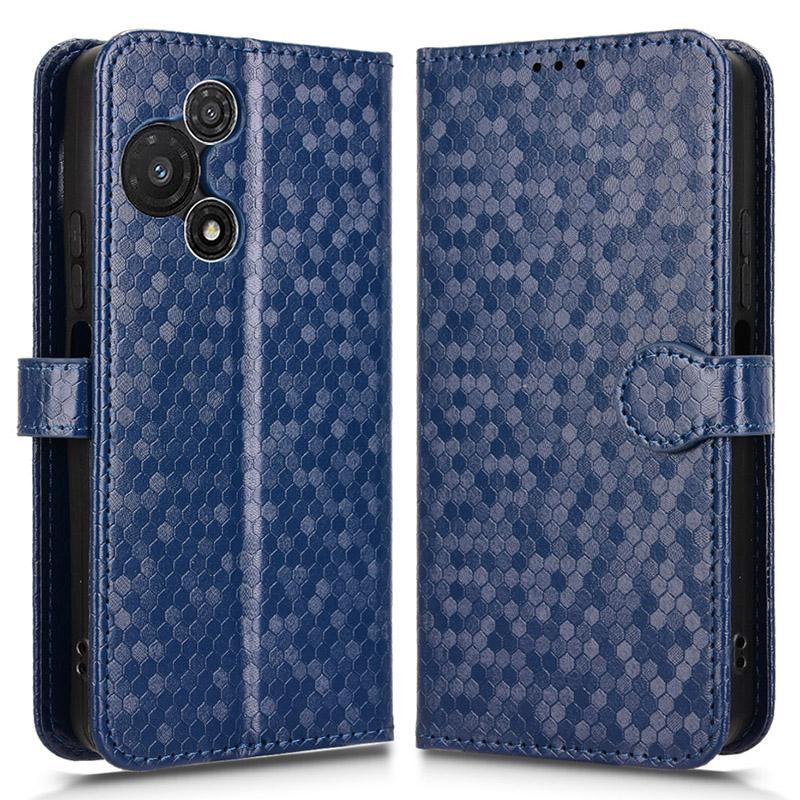 For TCL 60R 5G T519H/60 5G T521H Wallet Case Dot Pattern Imprint PU Leather Phone Cover