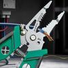 1Pcs Manual Wire Pressing And Splitting 14 In 1 Multifunctional Electrician Pliers For Wire Cutting Wire Stripping Pliers