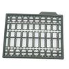 30Pcs Bait Stoppers Plastic Grid Type Strong Fish Hair Stopper for Carp Boat Lake River