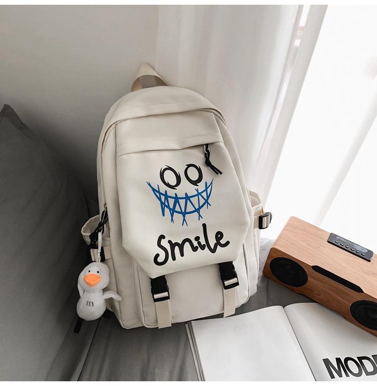 Trendy Harajuku Style Large Capacity Backpack for High School and College Students