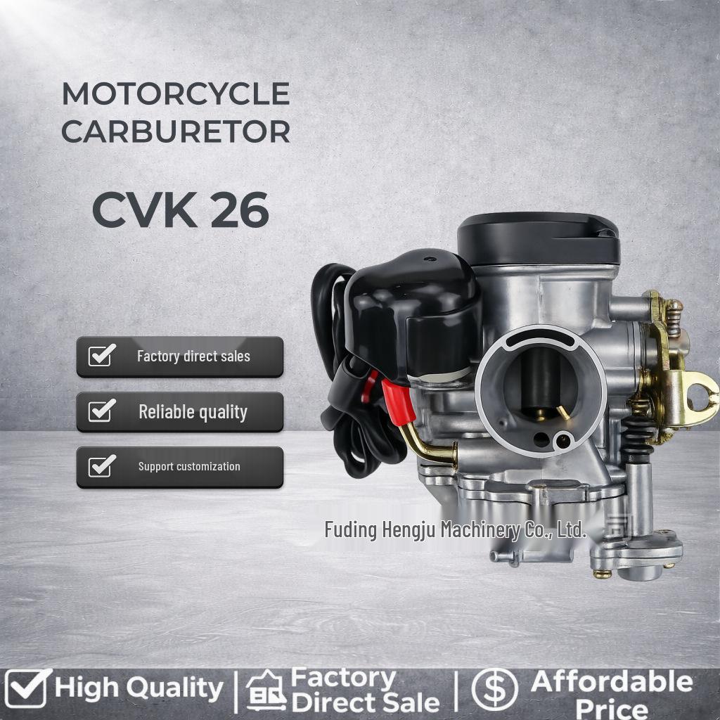CVK26 Carburetor for 100-250cc ATV GY6 Modified Motorcycles