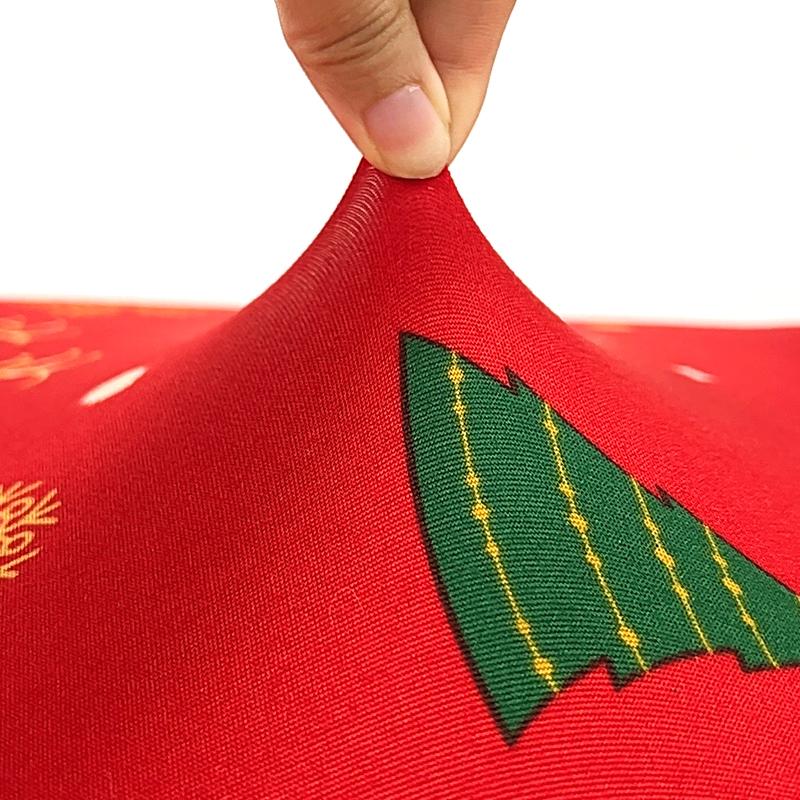 1pc Christmas Chair Covers Dining Room Xmas Removable Kitchen Chair Slipcovers Seat Protector for Party Christmas Decorations