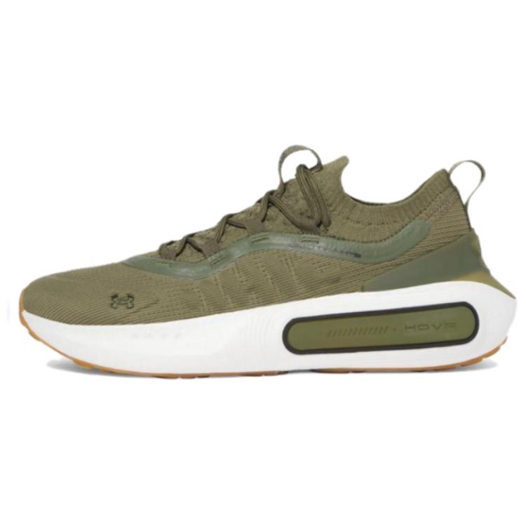 Under Armour HOVR Phantom 4 Marine OD Green Men Sneakers White Black 3027593-390