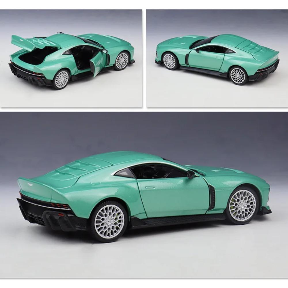 Welly 1/24 Aston Martin Valour Supercar Alloy Car Diecasts & Toy Vehicles Car Model Miniature Scale Model Car Toy for Children