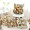 Christmas Decoration Pillowcase Merry Christmas Holiday Party Pillow Cover Sofa Cushion Suite Room Home Decoration