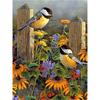 5D Diamond Painting Birds Kit DIY Full Drill Round Diamond Embroidery Animal Mosaic Picture of Rhinestones Home Decoration