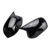 For Subaru Outback 2010 2011 2012 2013 Car Rearview Side Mirror Cover Wing Cap Exterior Door Housing Shell Trim ABS Carbon/Black