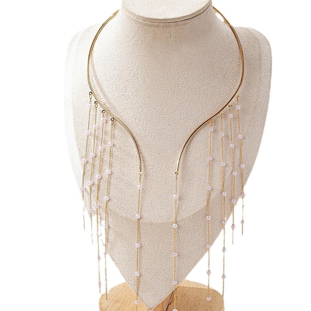 Classic Long Tassel Pendant Necklace