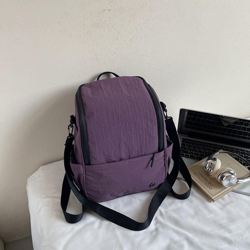 New Backpack Versatile Large-capacity Travel Bag Lightweight Waterproof Nylon Bag Casual Backpack Tide